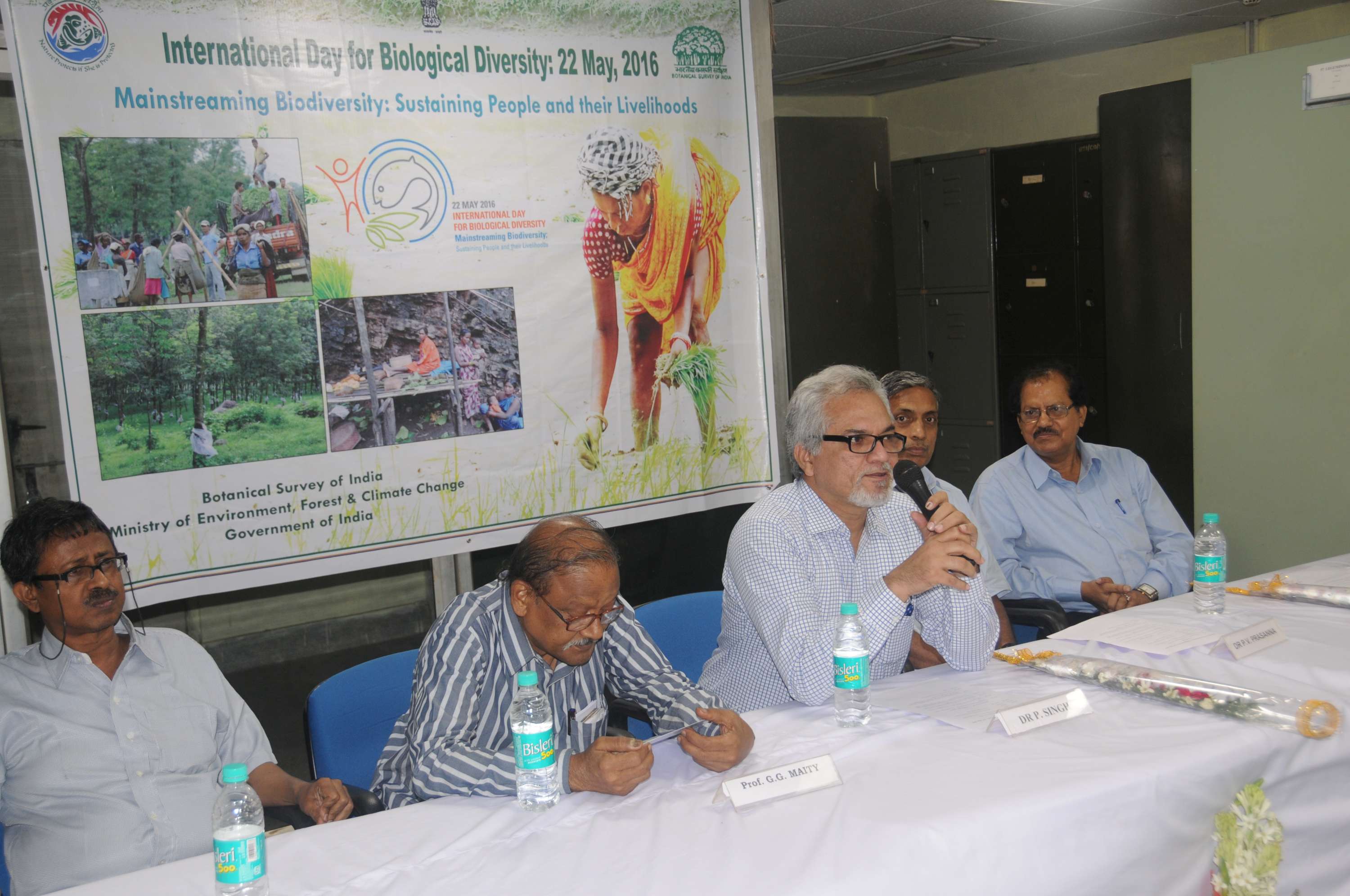 Closing ceremony on 22 May Biological Diversity Day 2016