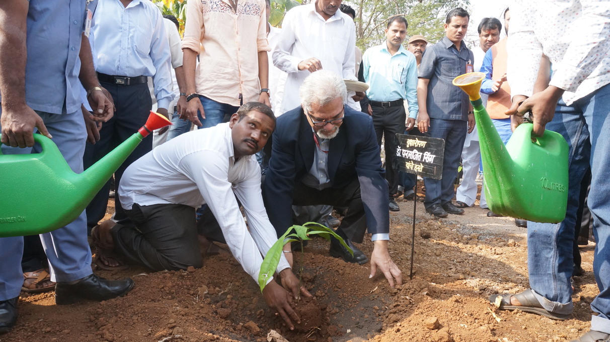 Inauguration of Lead Botanical Garden at Shivaji University Kolhapur on 15th January, 2016