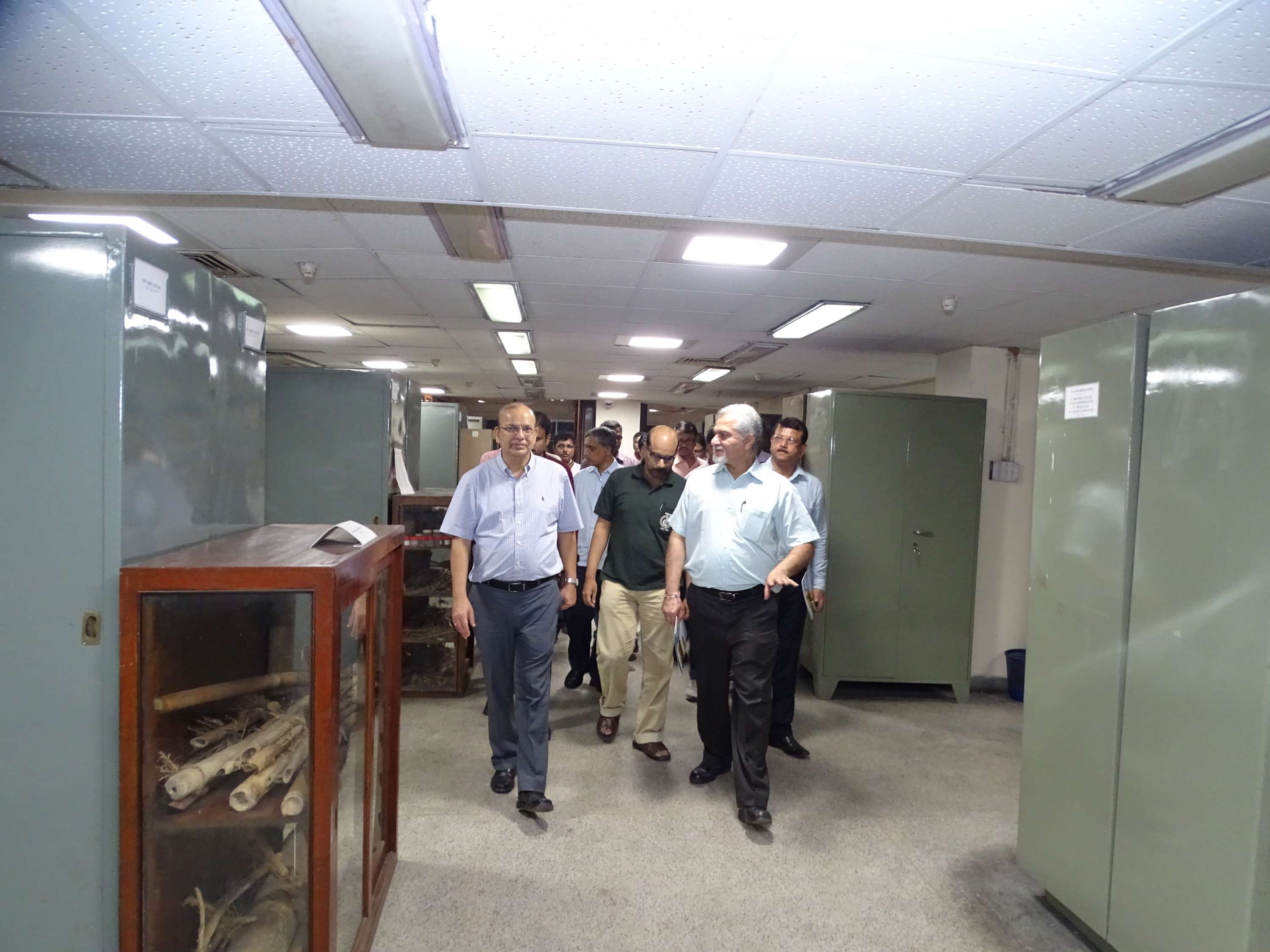 Visit of the Secretary, MOEF&CC to Central National Herbarium, BSI on 30.09.16
