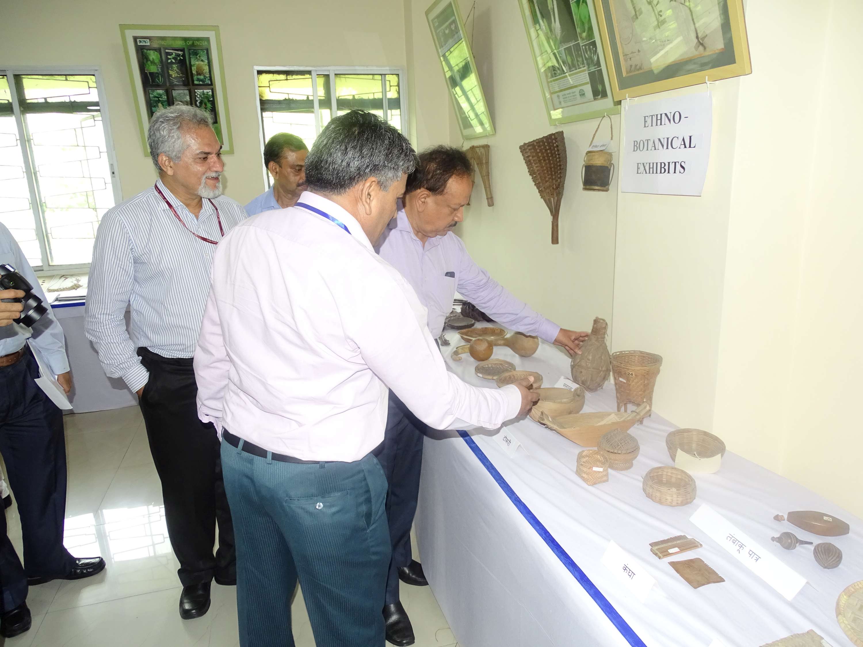 Visit of Dr. Harsh Vardhan,Union Minister at Central National Herbarium, Howrah 