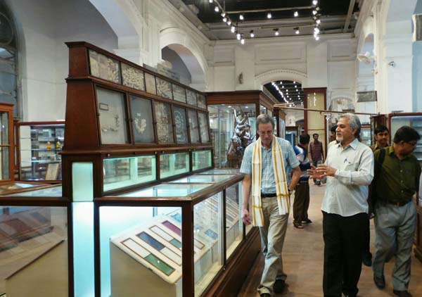 Visit of Dr. Alan Warren, NHM, London  