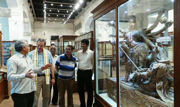 Visit of Dr. Alan Warren, NHM, London