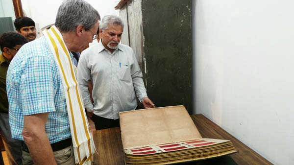 Visit of Dr. Alan Warren, NHM, London
