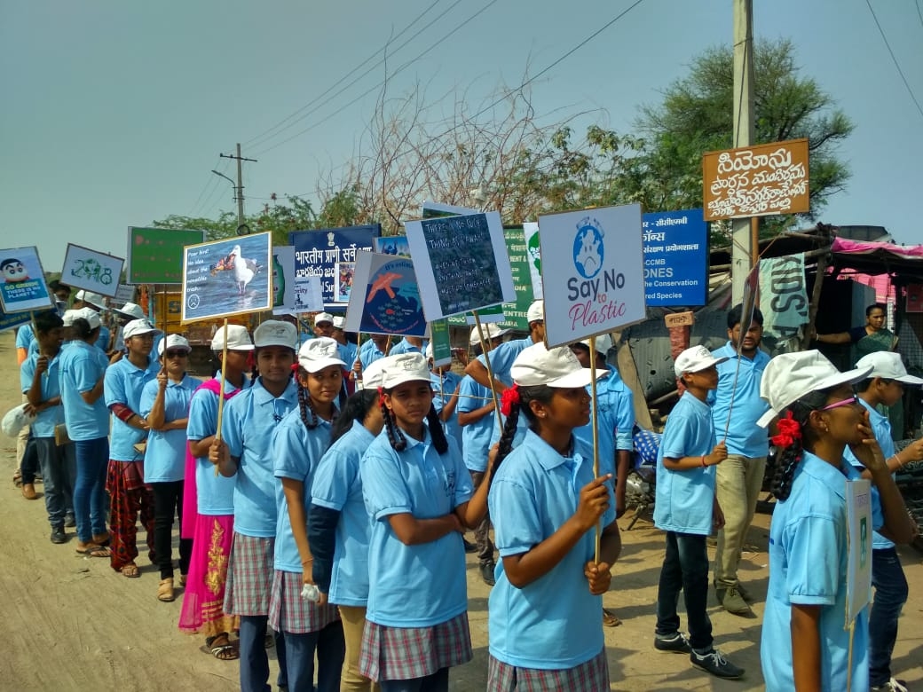 Awareness rally to combat plastic pollution