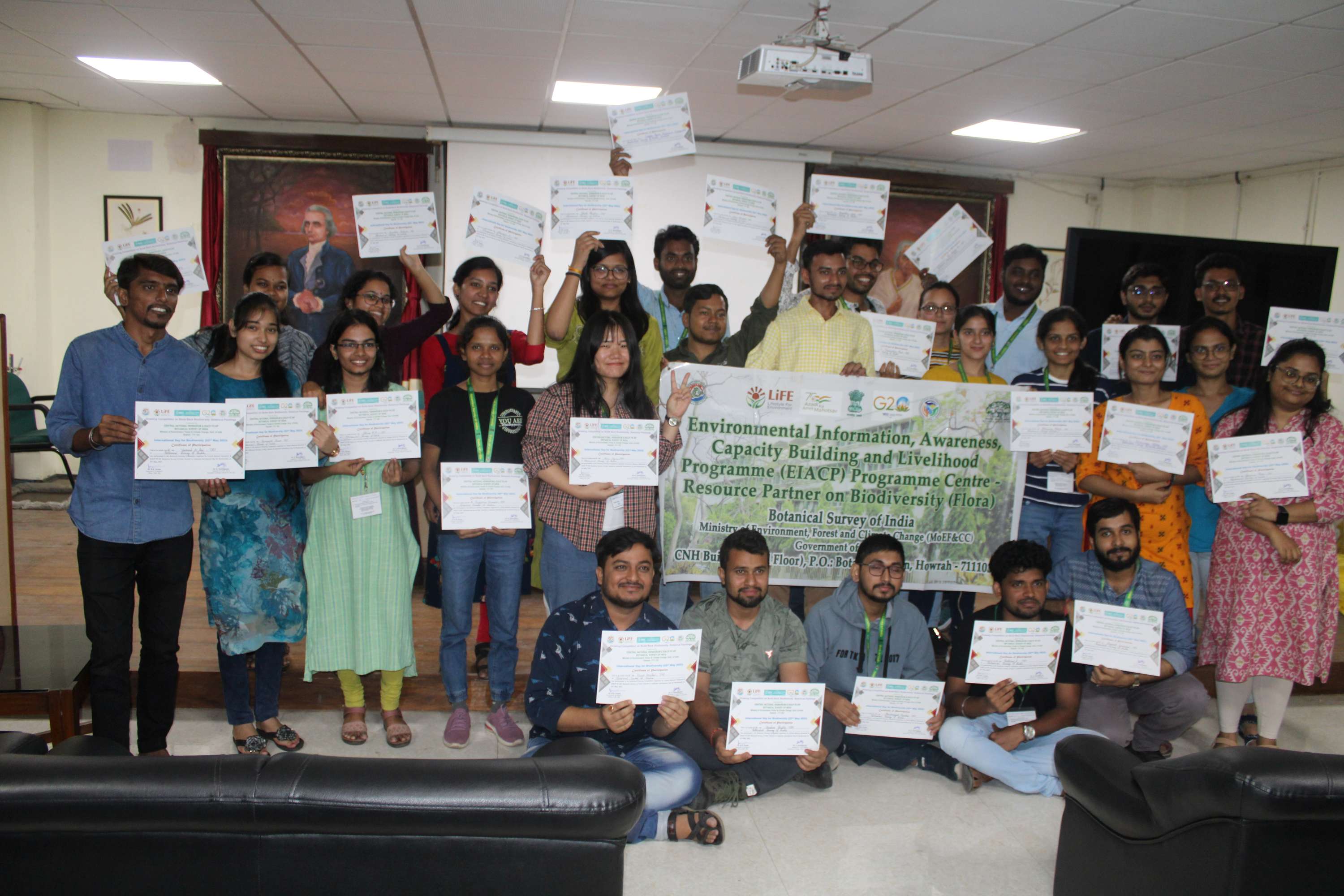 Certificates distrubuted