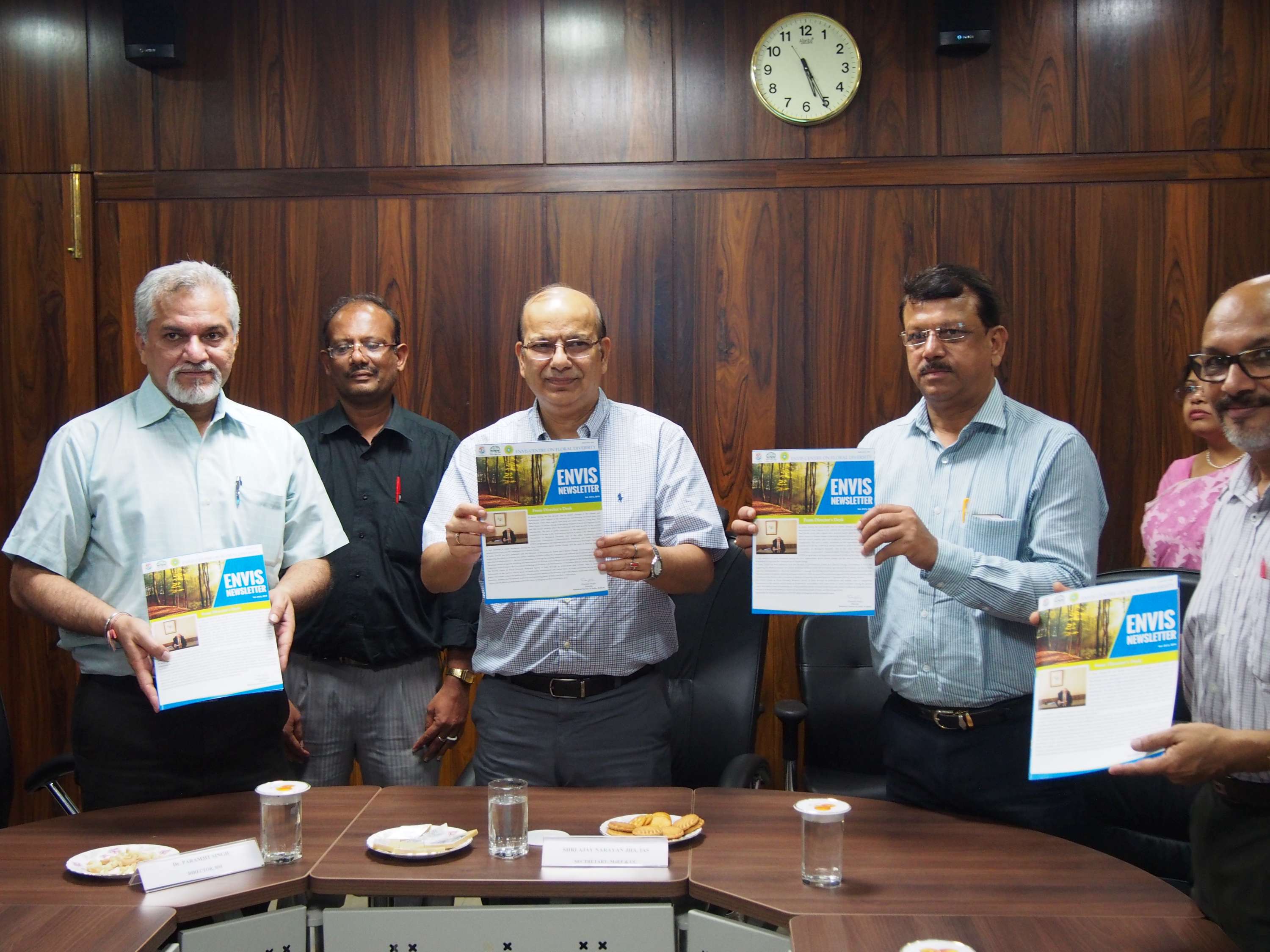 Release of ENVIS Newsletter vol.21(1) by Secretary, MOEF & CC