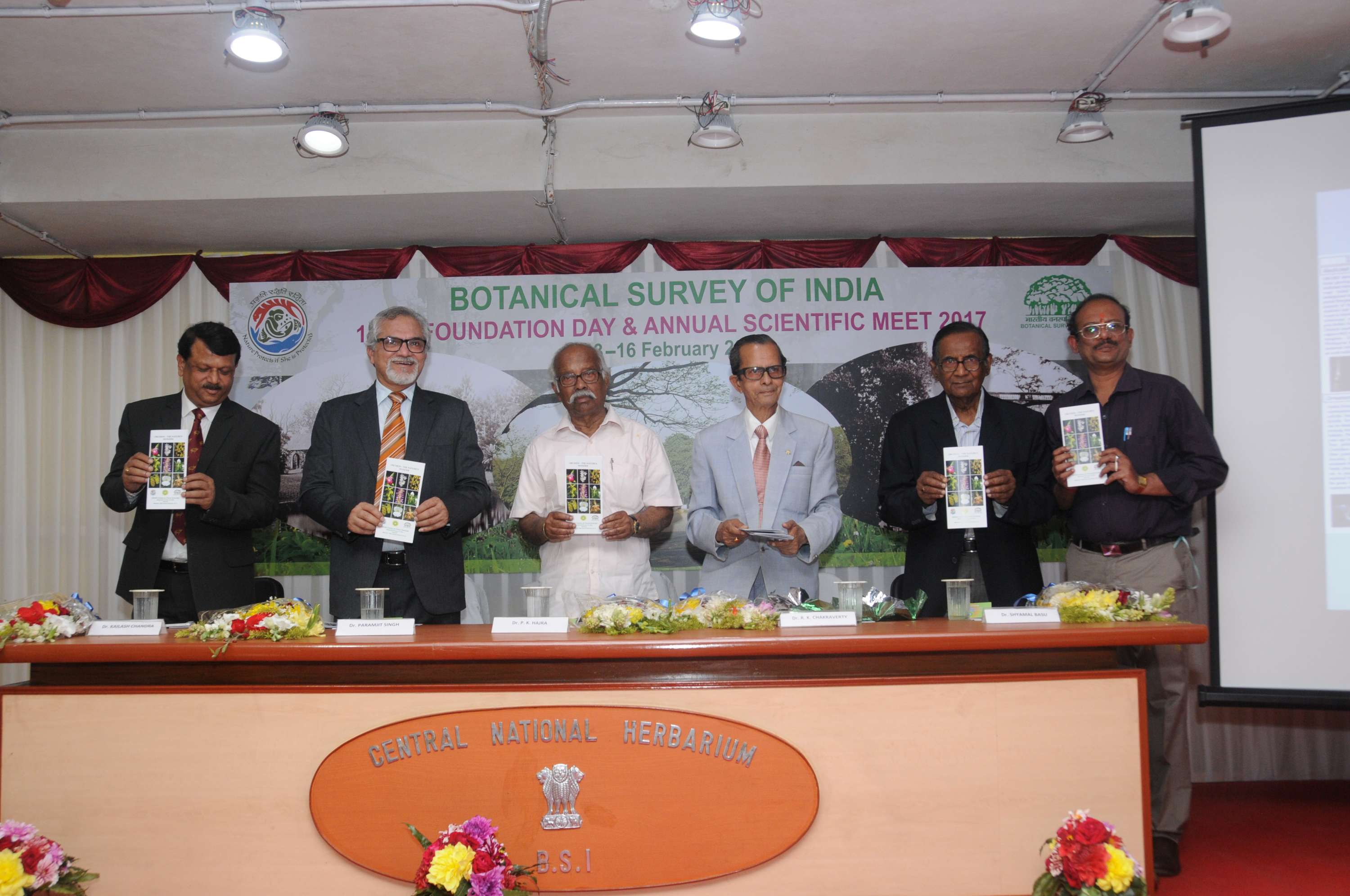 Release of Pamphlet on Orchids
